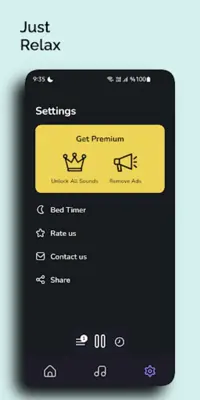 Just Relax Focus Sounds android App screenshot 0